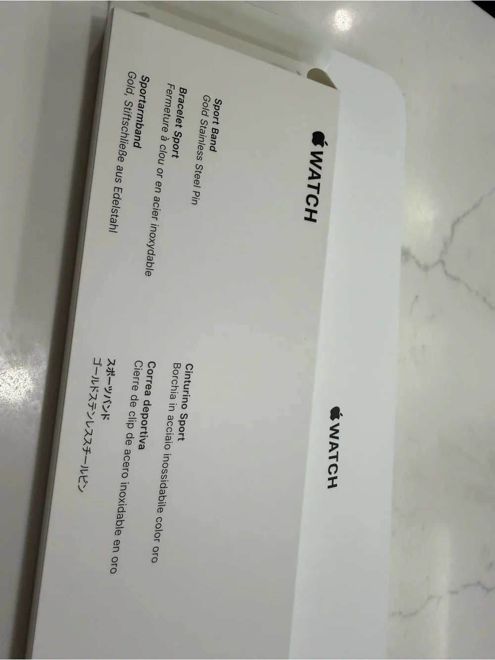 Apple Watch 40MM Silicone Sport Band for Smartwatch - Pink Sand (M/L BOTTOM)